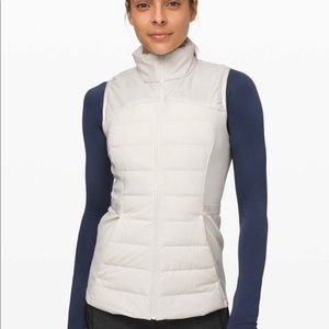 Lululemon Down for it all vest sz4